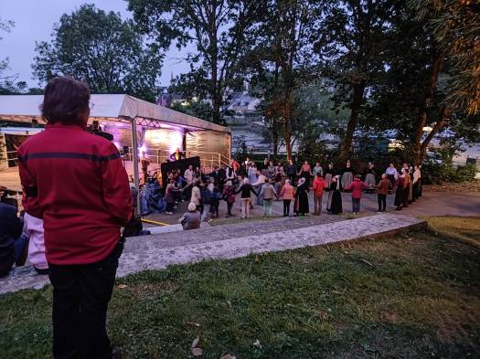 Un agent SSIAP sécurisant un évènement culturel